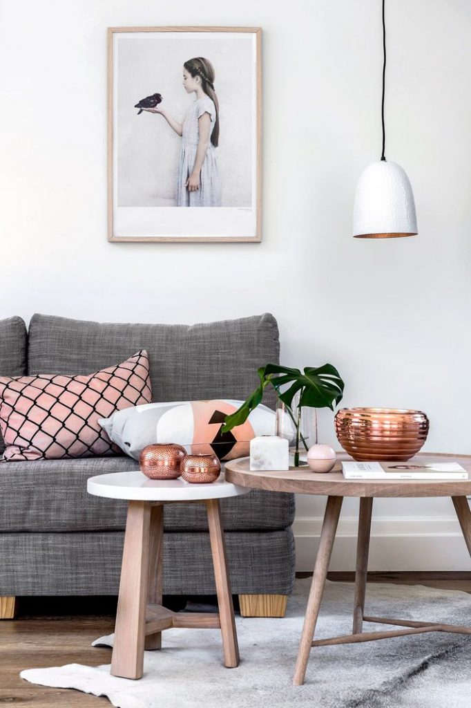 copper accents home