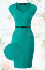 lindy-bop-groene-jurk